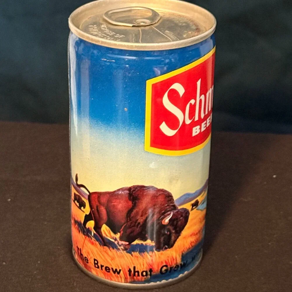 Schmidt vintage Beer can